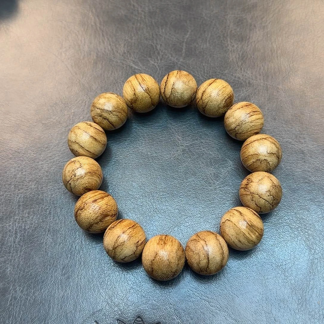 低***匪沉香手串CRX1062-H，达拉干虎斑单圈