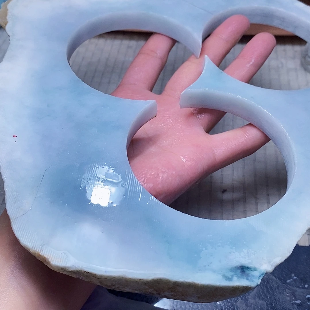 疯***了翡翠未镶嵌颈饰588