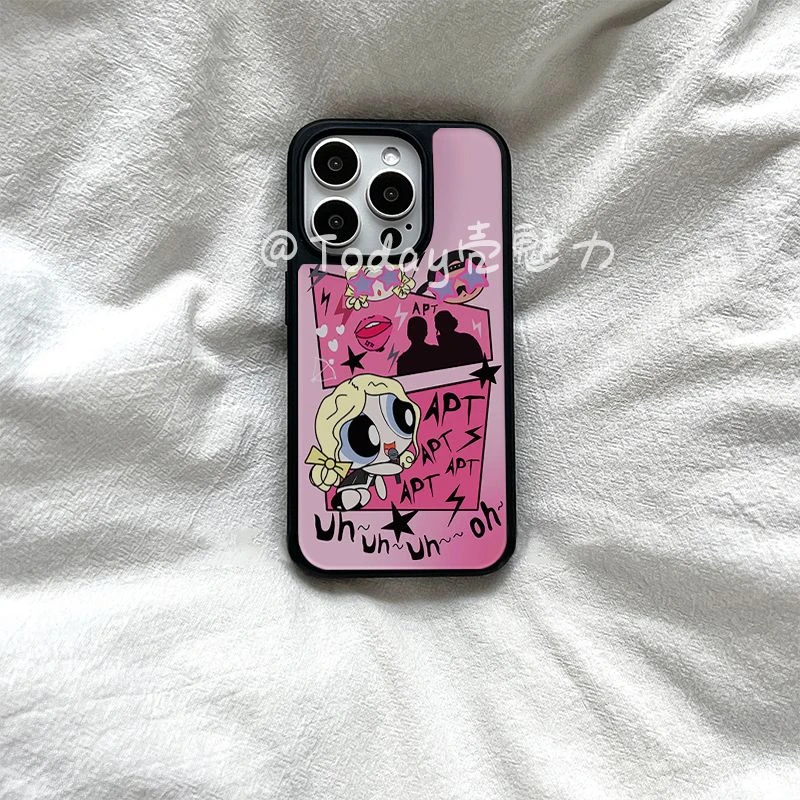 新款音乐飞天女警适用苹果16手机壳新款15手机壳14高级13耐脏12小