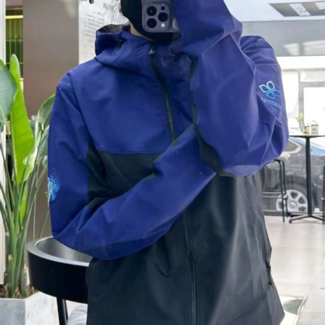 【无标】台州鸟松赞联名纳木错软壳冲锋衣三门发货男女连帽登山外套