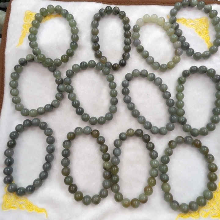 手链未镶嵌和田玉新疆且末青花多样性拍一发一