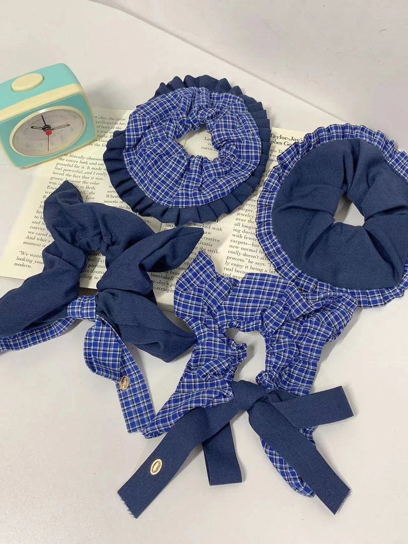 发圈对对碰 个人单【重工款手作韩系发圈方巾混拆默认代拆】头饰