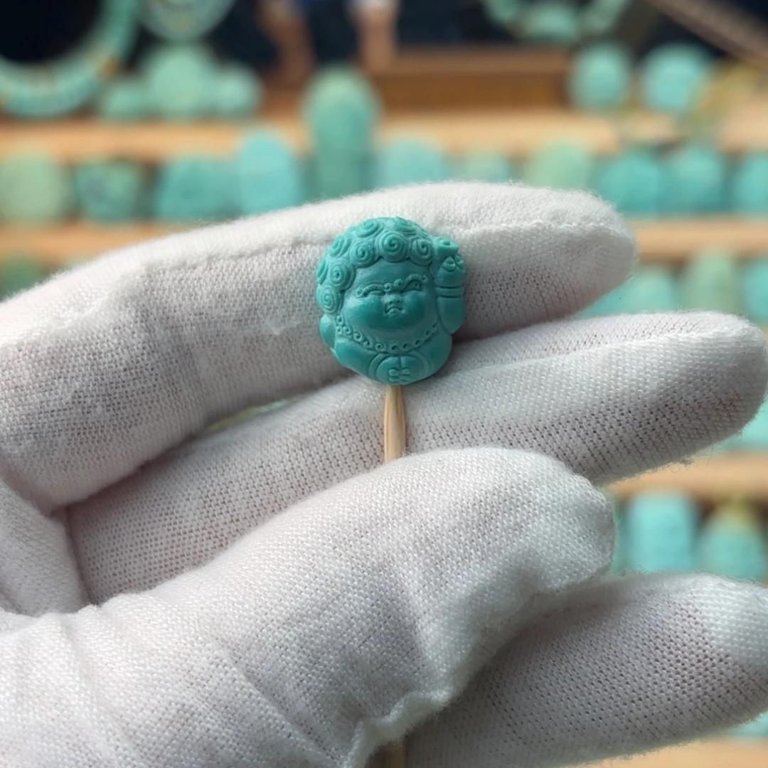 绿松石未镶嵌配饰