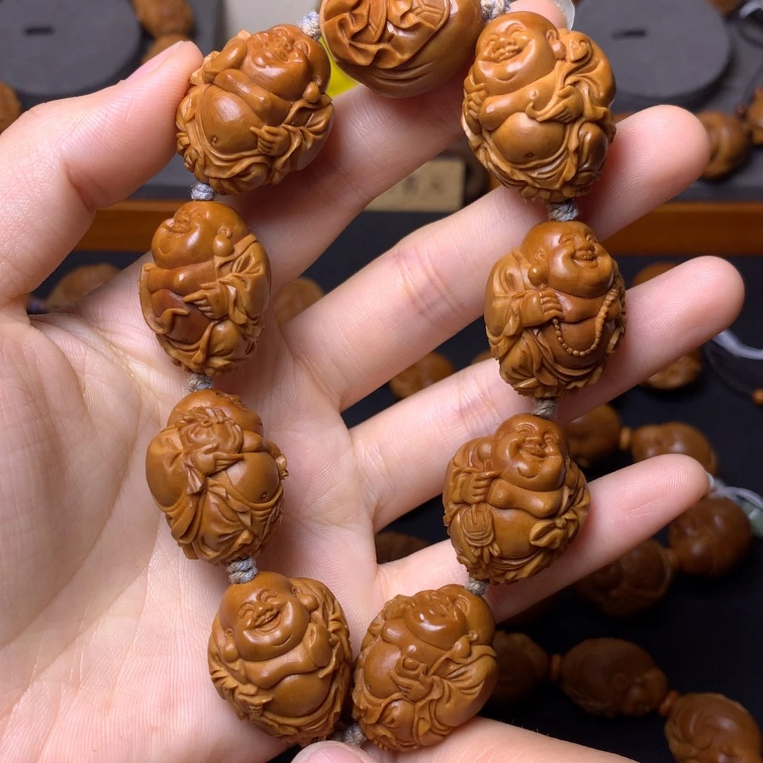 橄榄核手串/手链弥勒佛