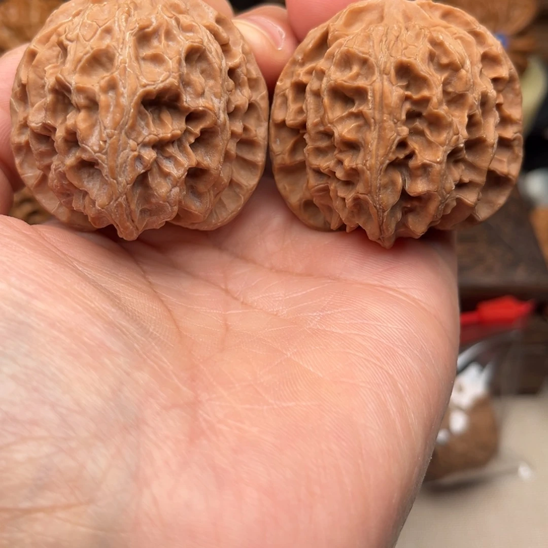 【闪购商品】永****6文玩核桃手把件43苹果