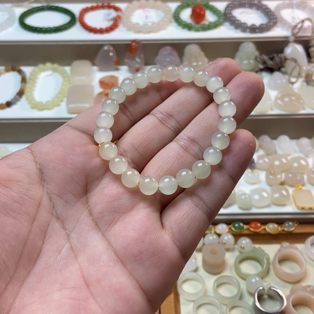 未镶嵌手串和田玉