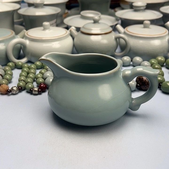 杯釉微暇仿古釉公道杯原矿原釉原产地