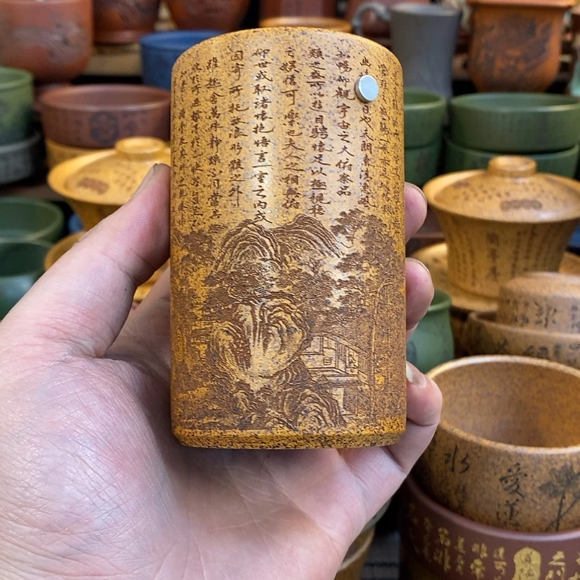 【闪购商品】紫砂杯子宜兴全手工紫砂杯