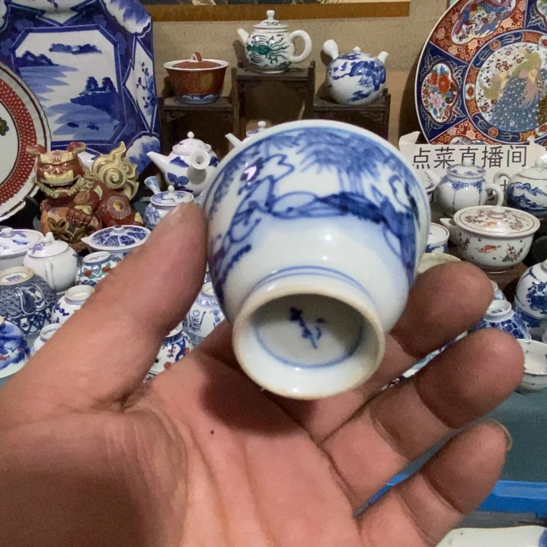瓷片舶来瓷器满28包邮当日凑单