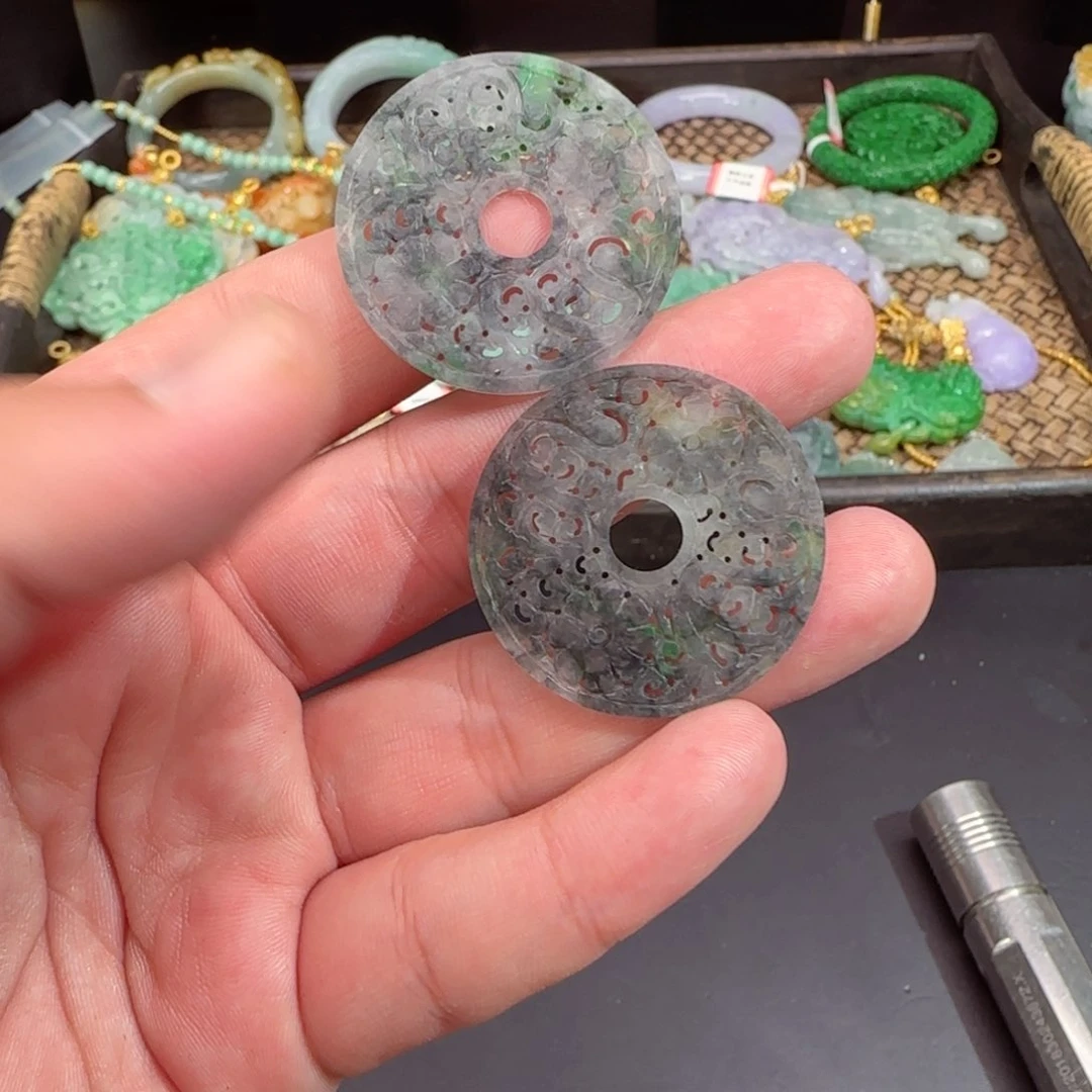 定制翡翠未镶嵌?****仿古