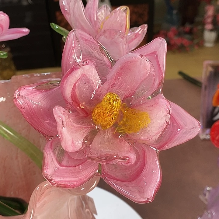 荷花高45厘米宽12厘米