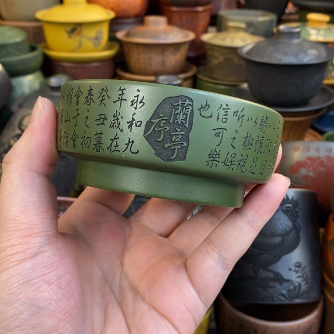 紫砂公道杯宜兴全手工紫砂杯