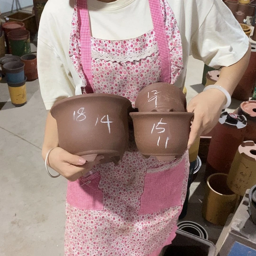 紫砂花盆紫砂花盆