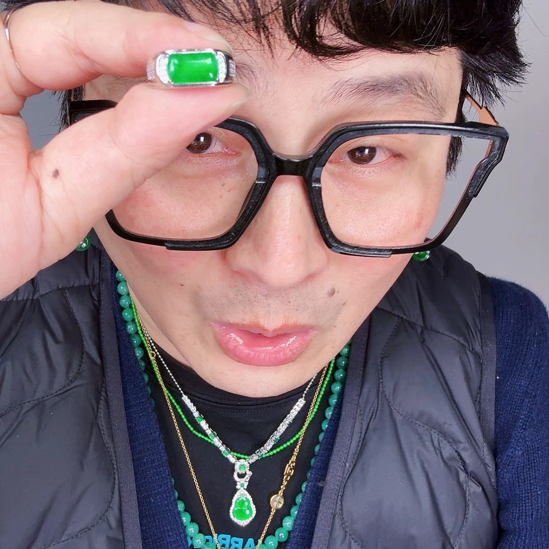 翡翠颈饰未镶嵌一个