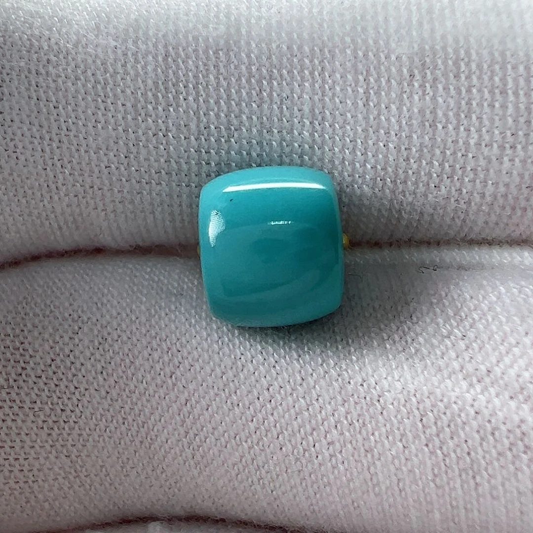 未镶嵌绿松石直切珠8.1x6.9mm