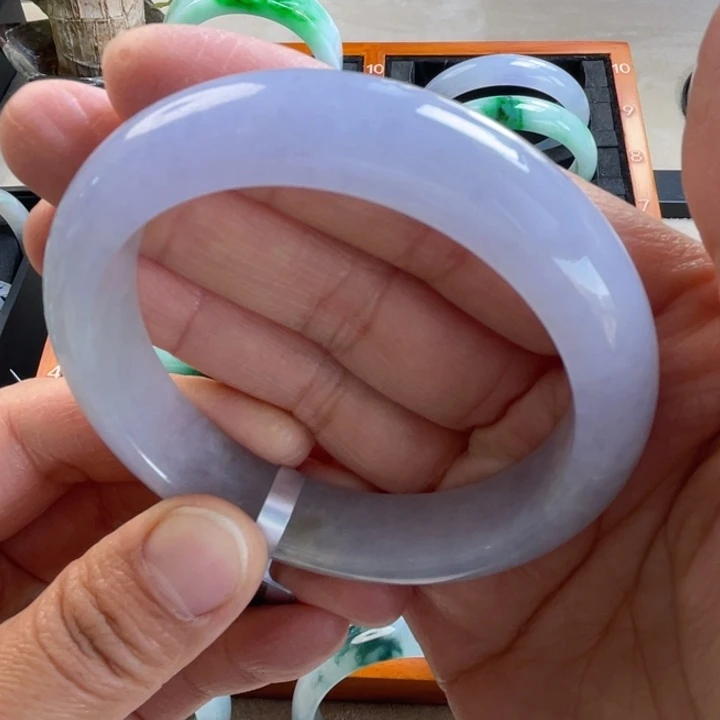 翡翠未镶嵌手镯缅甸翡翠