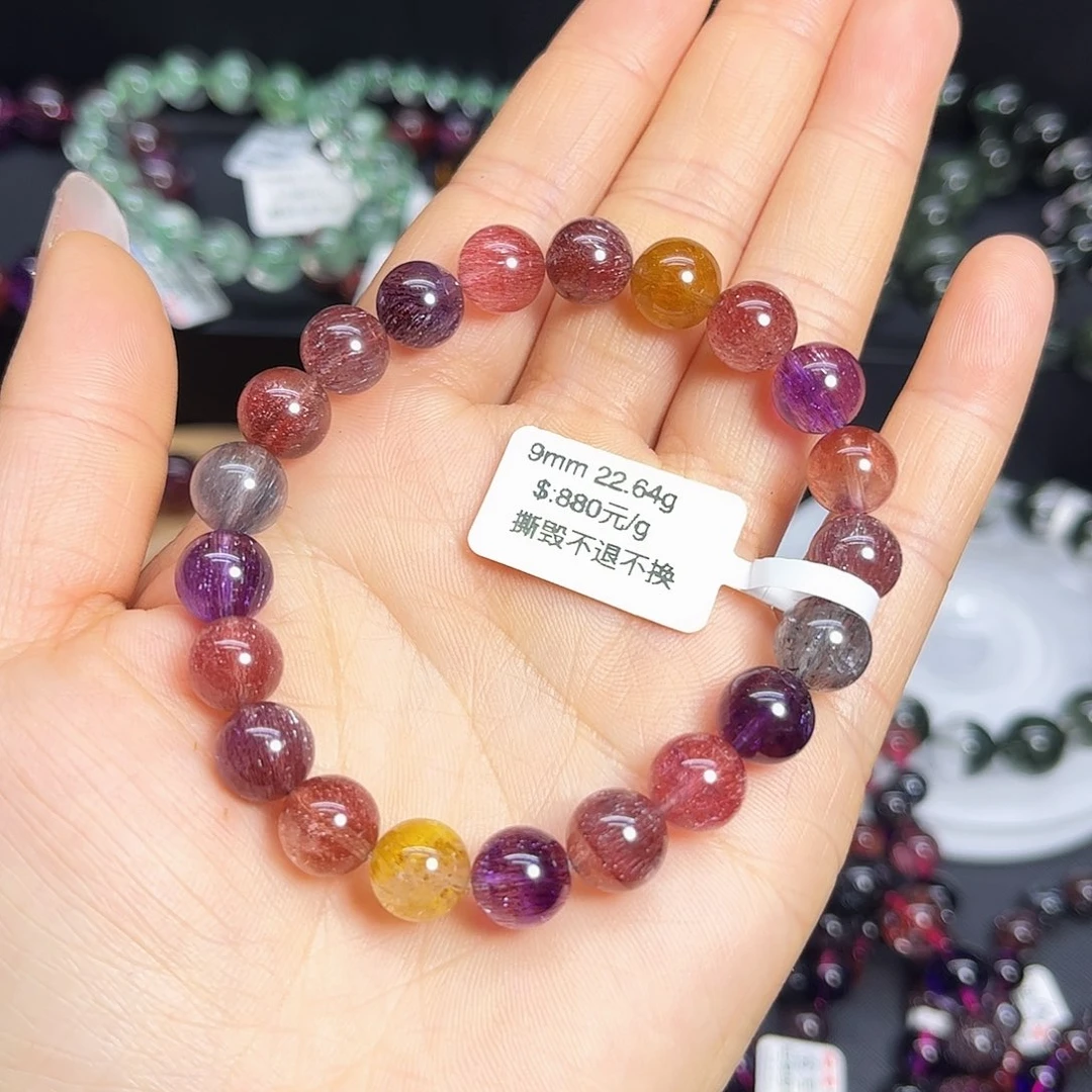 水晶手链未镶嵌天然水晶