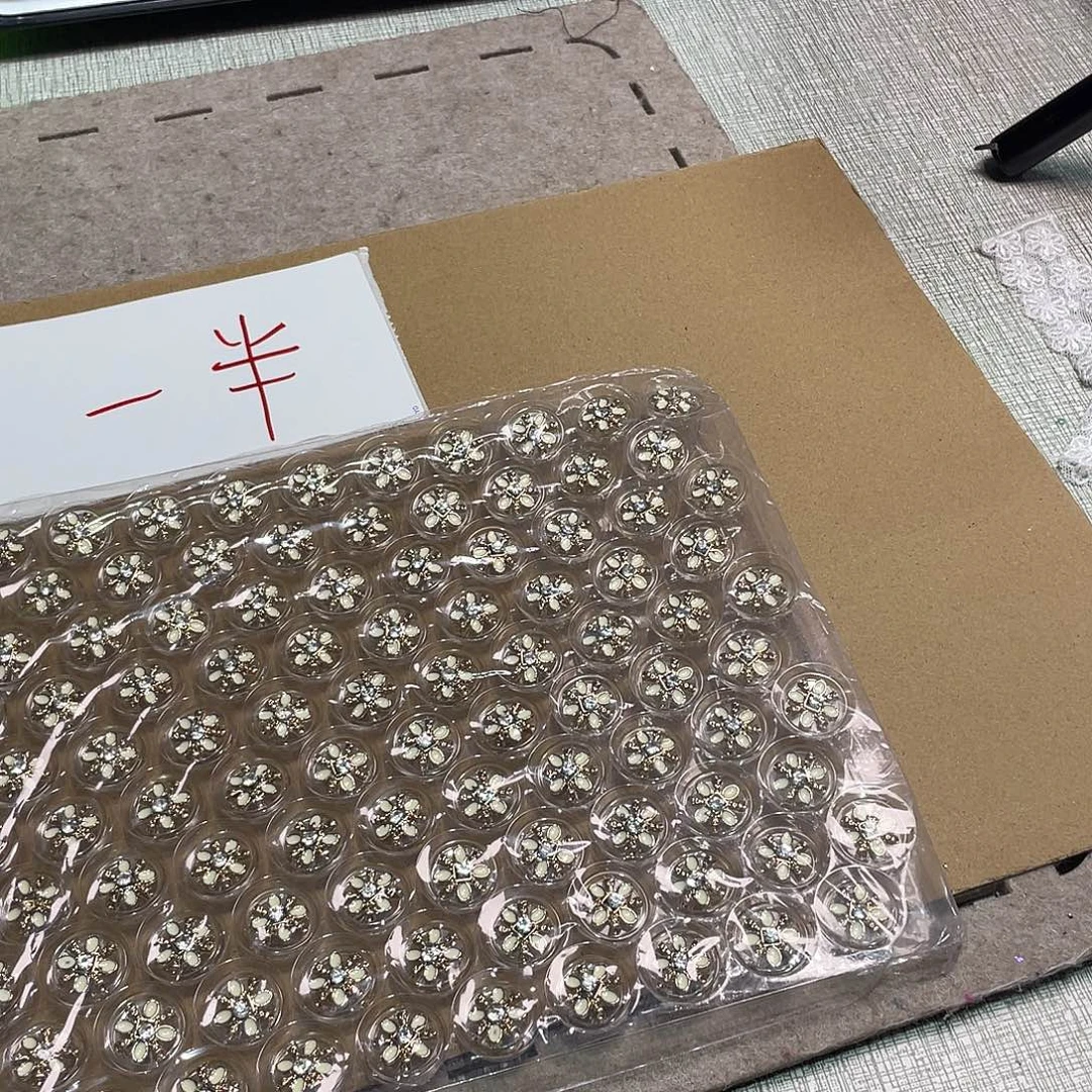 无纺布直播链接花边装饰