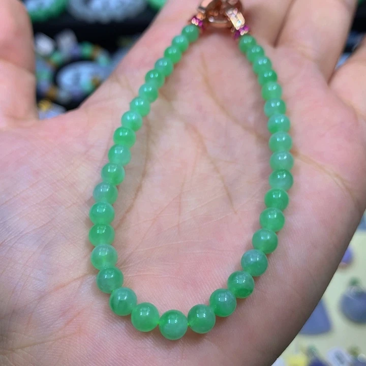 翡翠未镶嵌手链翡翠