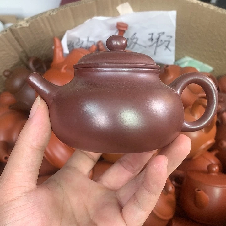 原矿朱泥茶壶茶具家用200