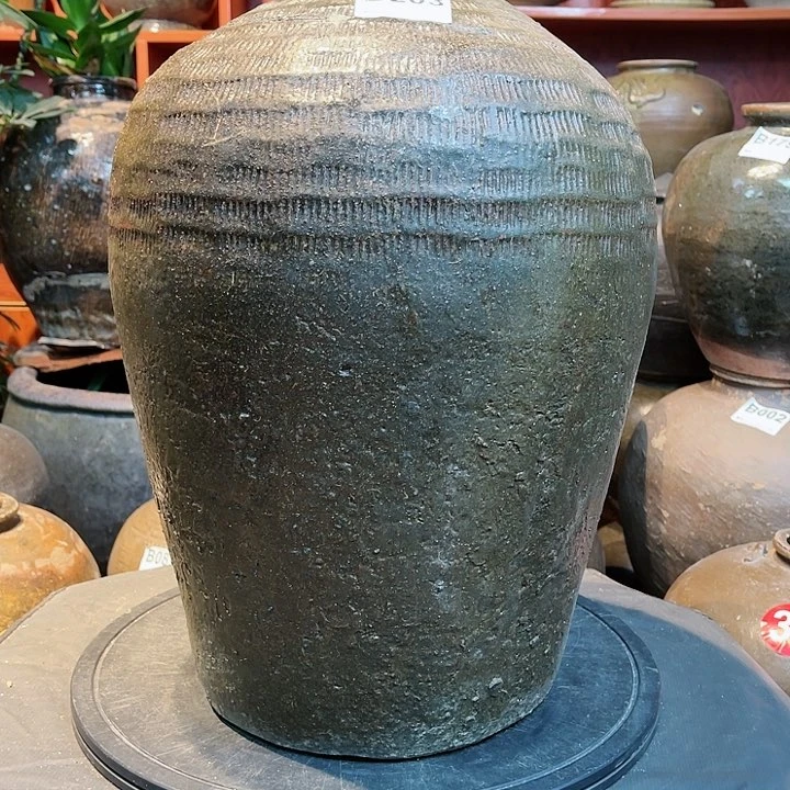 娟**斯翔宇老物件老陶罐b203
