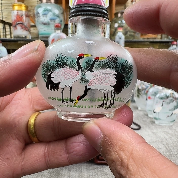 鼻烟壶内画鼻烟壶包邮