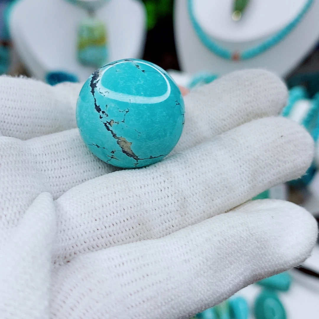 清***杯绿松石未镶嵌颈饰