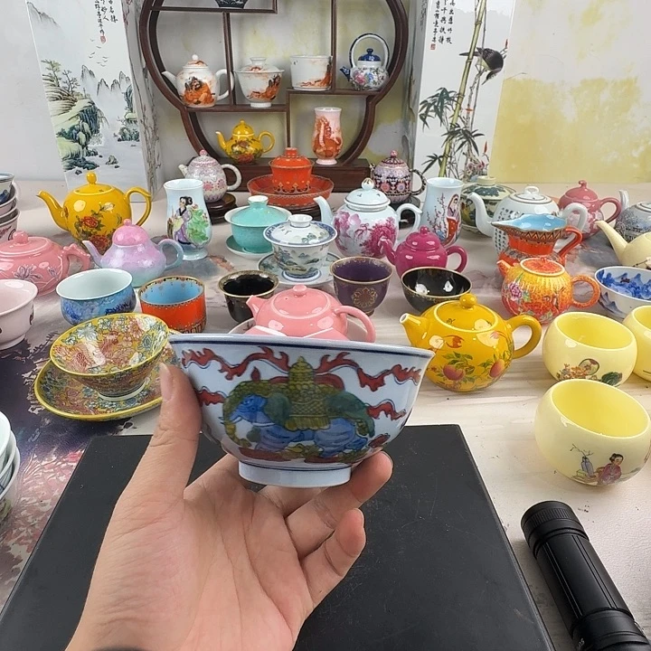 摆件景德镇陶瓷老厂瓷30