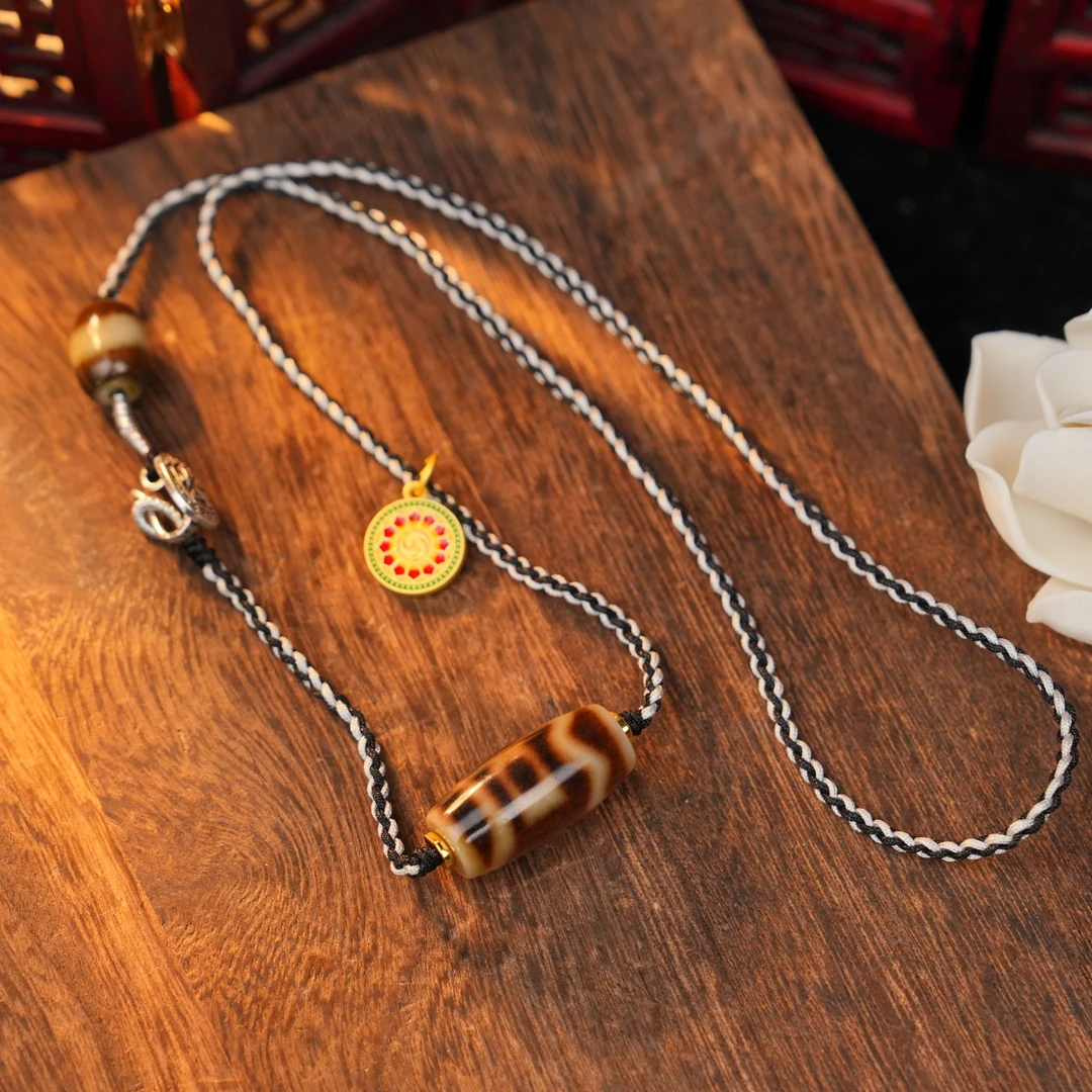 息增怀珠珠玛瑙锁骨链LDX030062