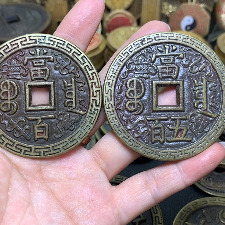 铜现代工艺品翻砂铸造两枚