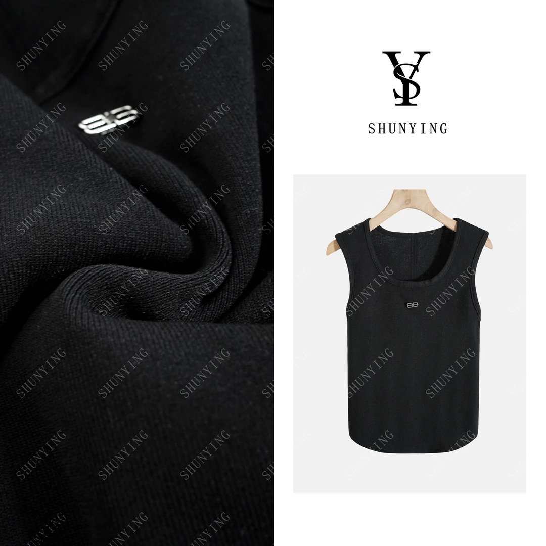 【仟娜】气质穿搭~时尚简约修身显瘦百搭无袖打底背心SY71BX06