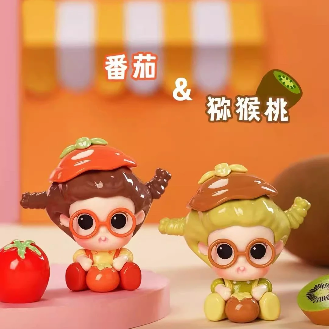【拆盒】薯泥水果乐园系列盲盒手办桌面摆件
