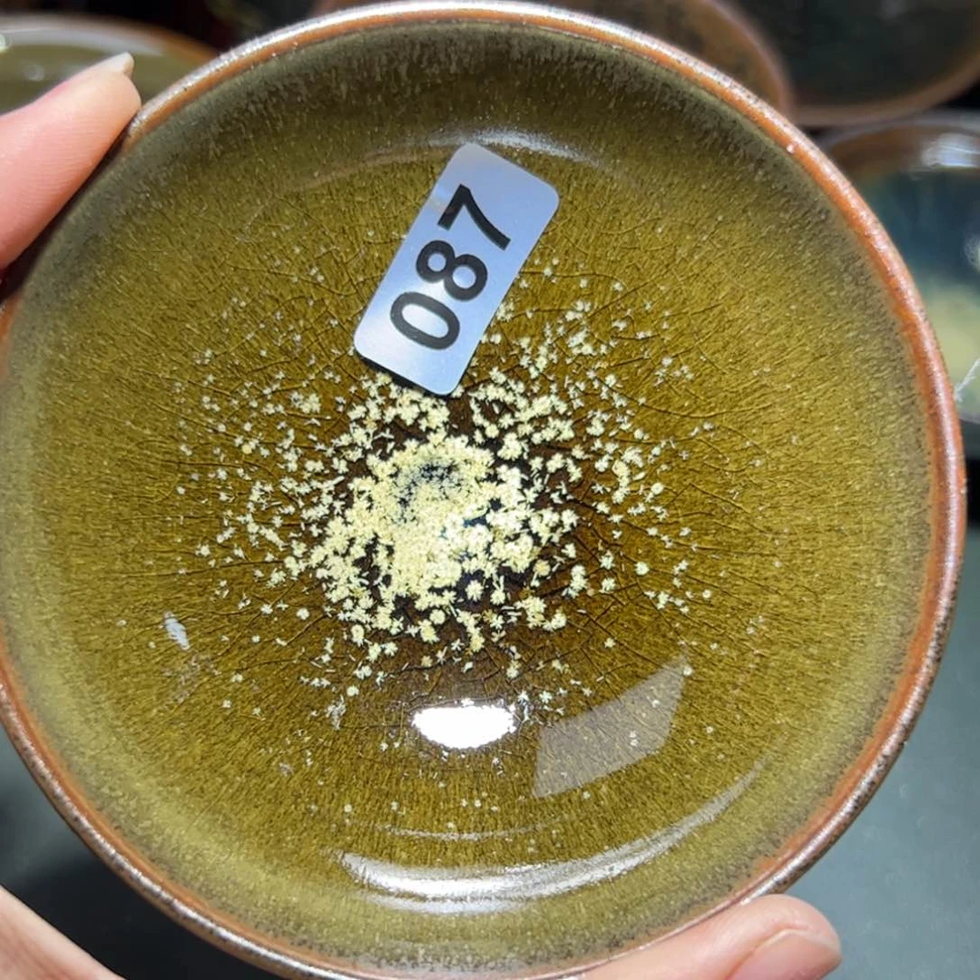 茶盏全手工原矿原釉建盏