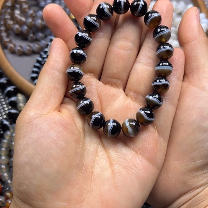 玛瑙/玉髓未镶嵌手链