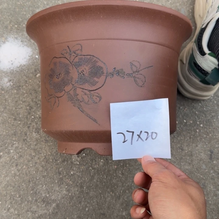 紫砂花盆特价商品