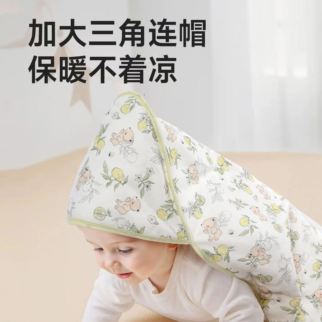 婴儿暖姜恒温包被出生宝宝春秋新生儿外出四季包被