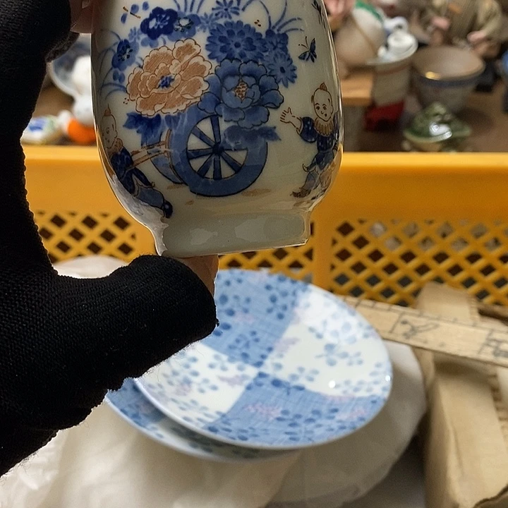 紫砂茶杯茶***A日本回流精品瓷器