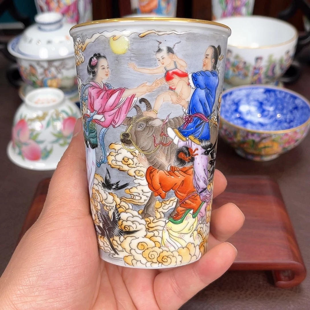 杯迦**丶景德镇瓷器全手工制作