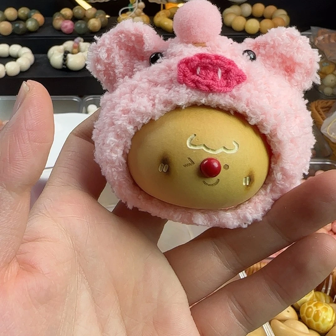 菩提根/象牙果手串粉色葫芦1个