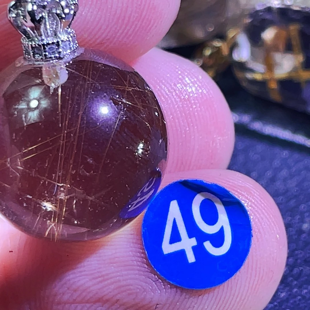 *****吊坠(不含链)发晶未镶嵌