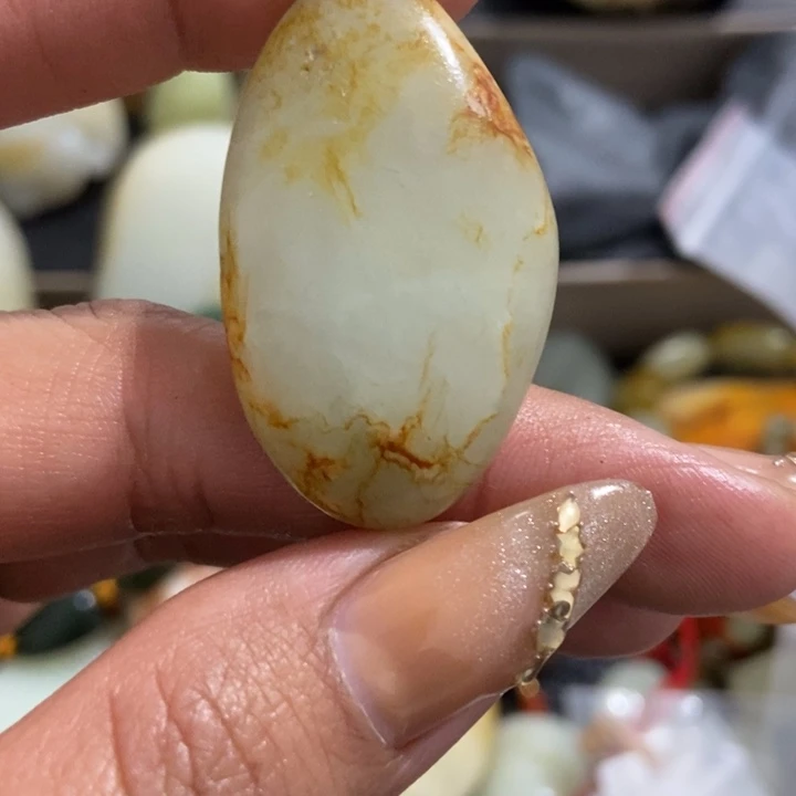 和田玉（糖玉）未镶嵌挂件4