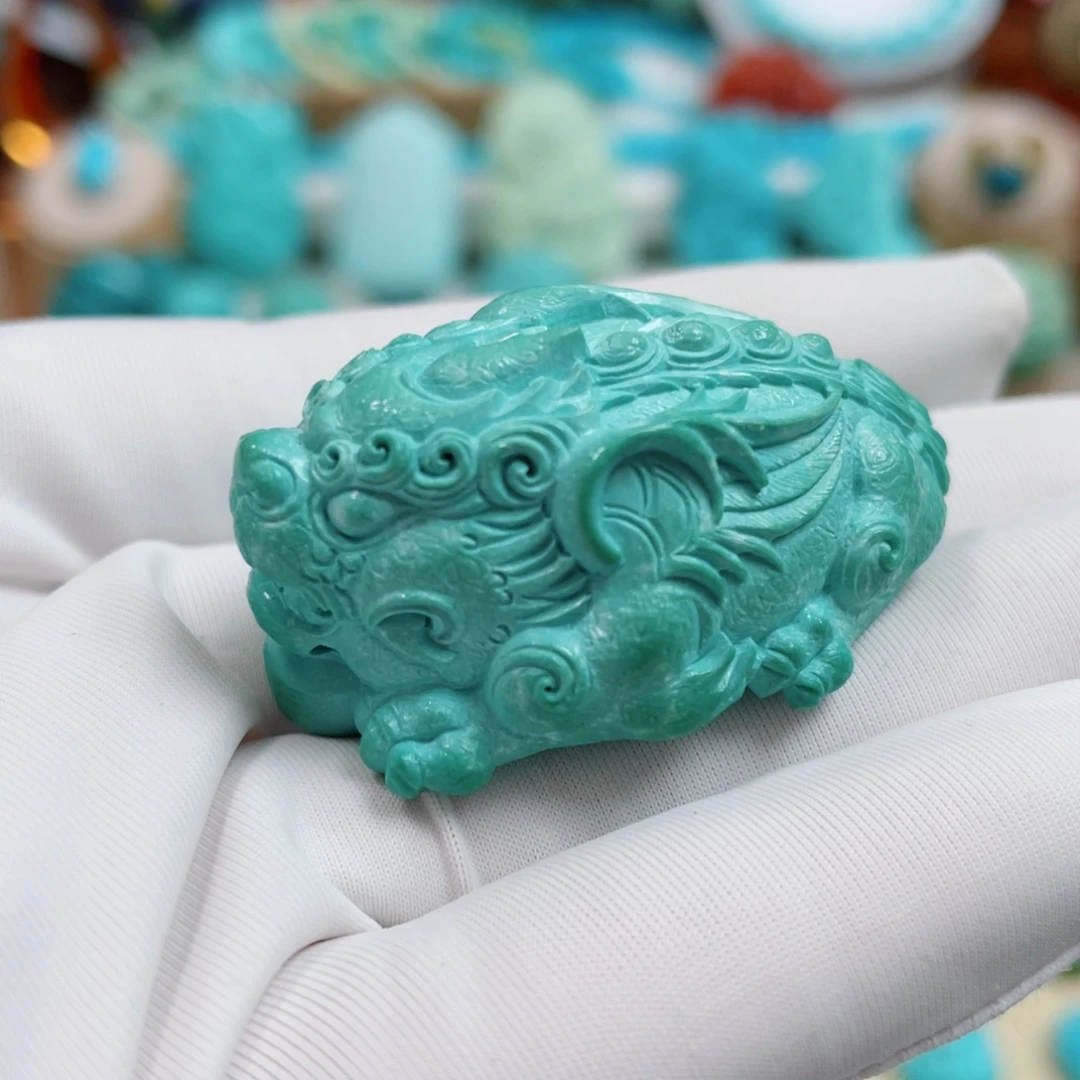 绿松石未镶嵌珠宝奇石