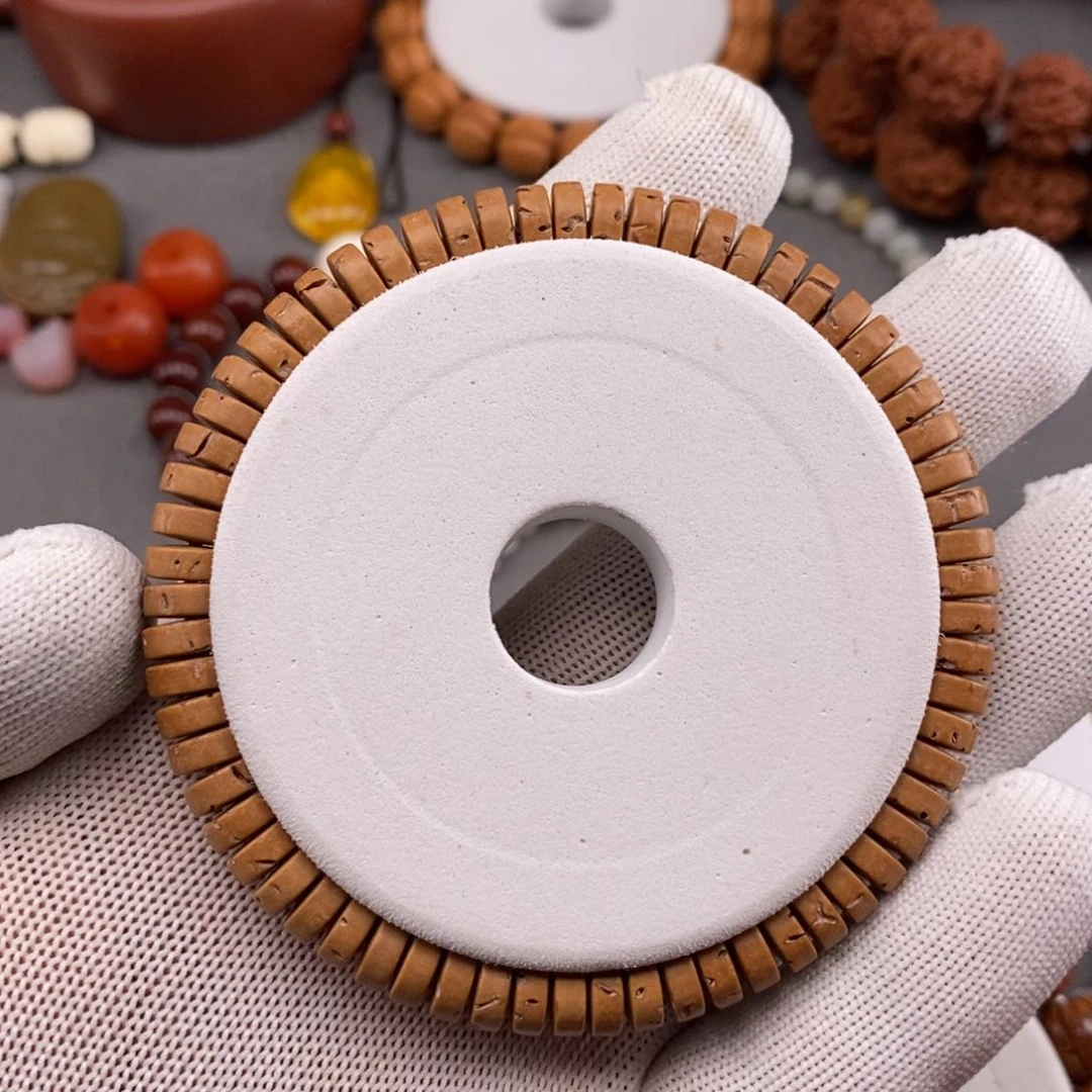 桃核手串核壁核片8mm直切