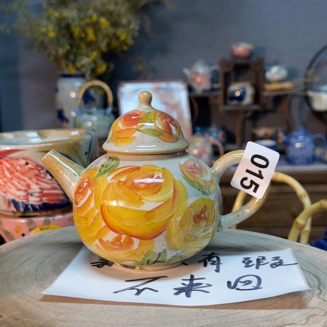 杯素浅陶瓷手工手绘