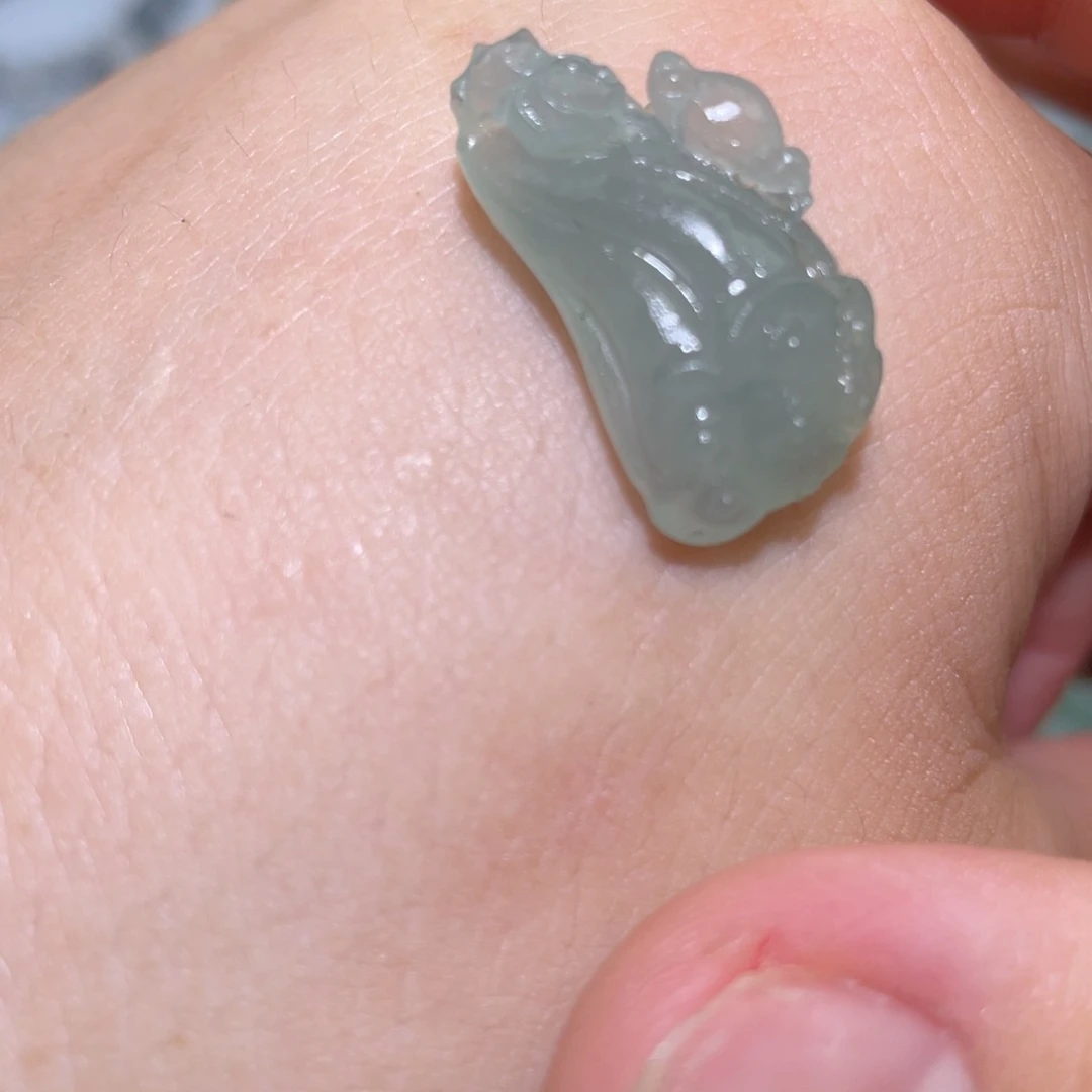 定制翡翠未镶嵌莲蓬