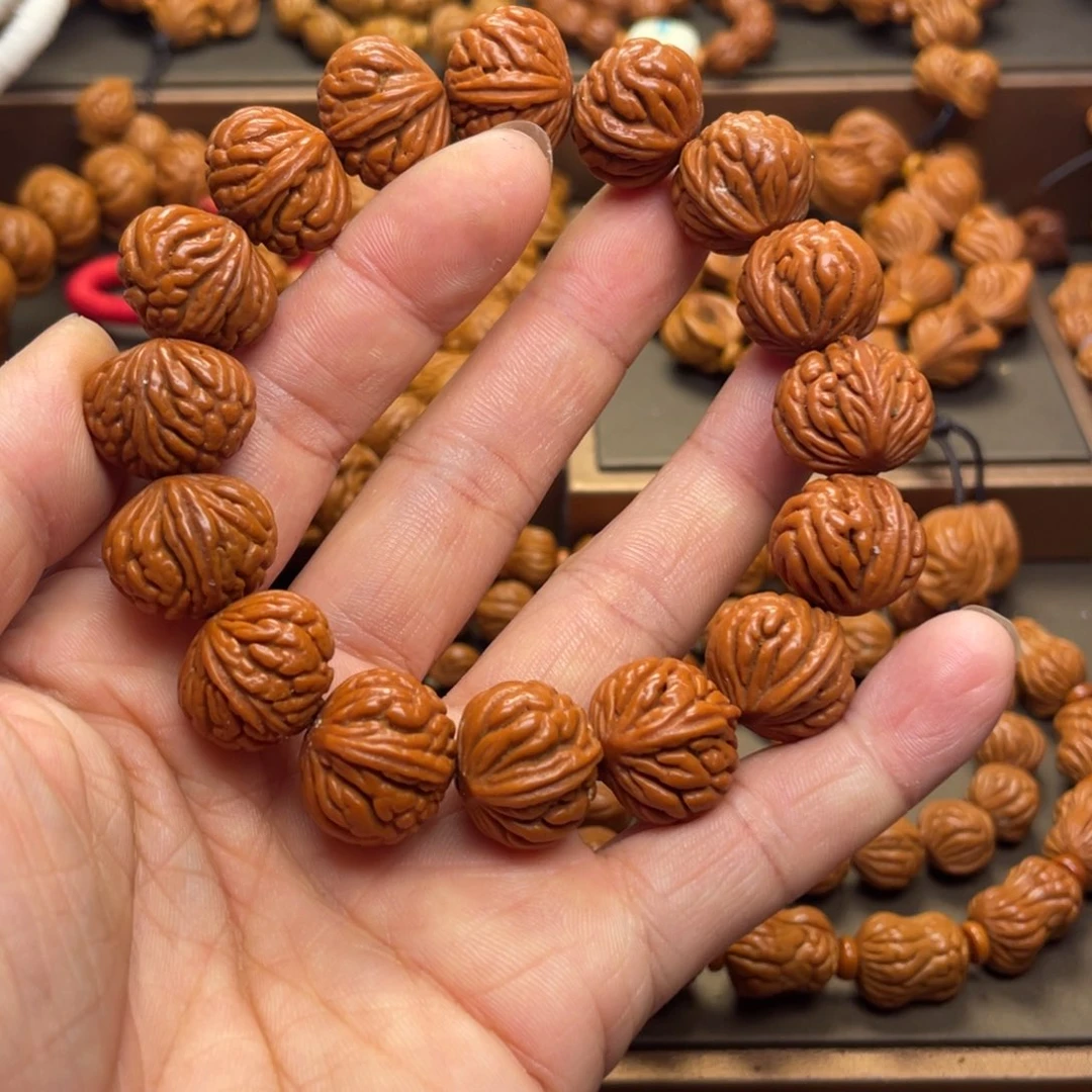 桃核手串龙纹桃核1