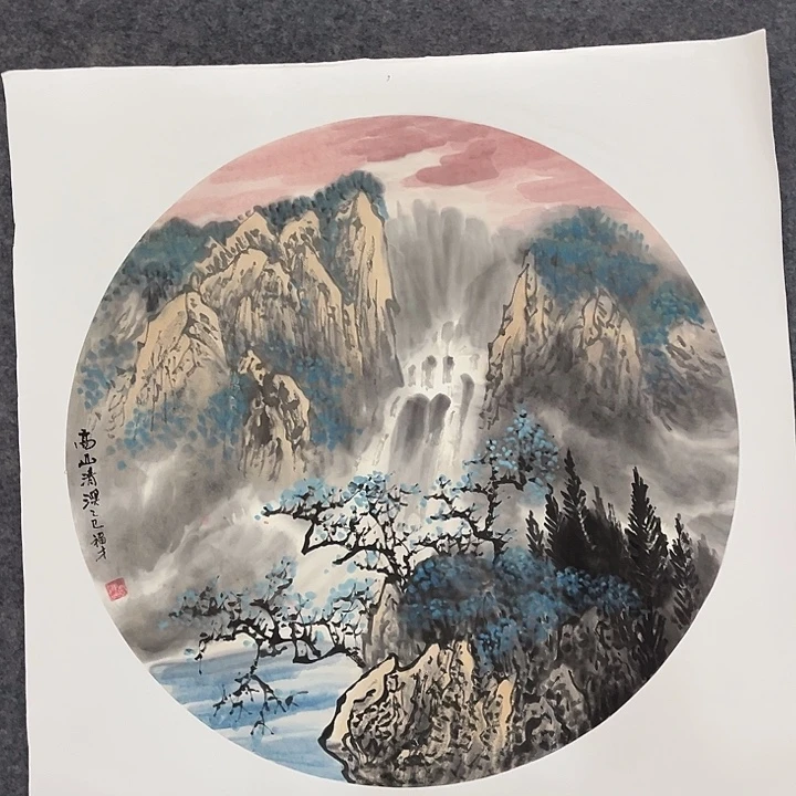 国画山水画作品欣赏