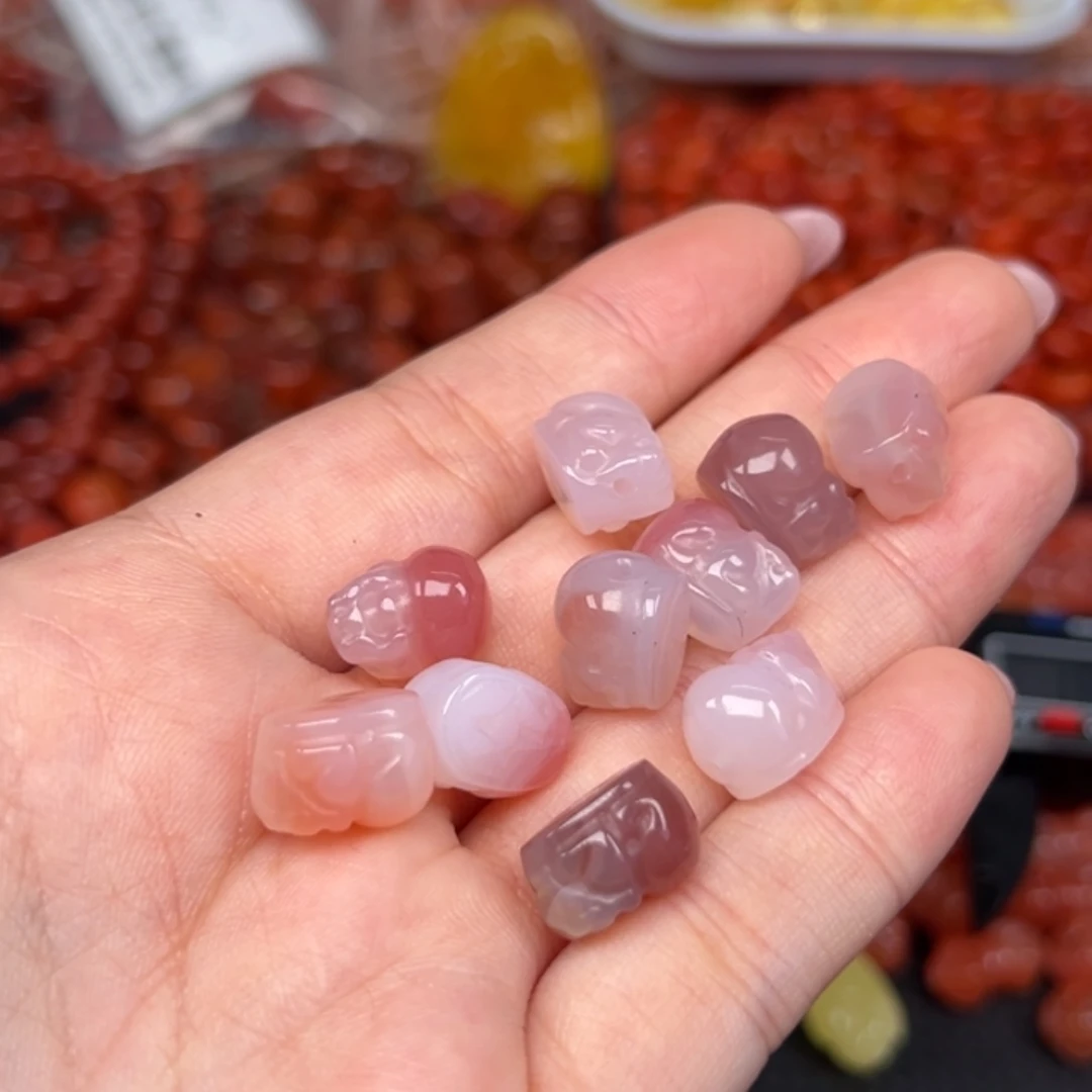 玛瑙/玉髓未镶嵌吊坠(不含链)多样性