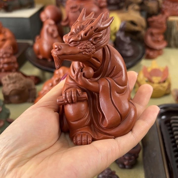 茶宠紫砂紫砂龙大仙