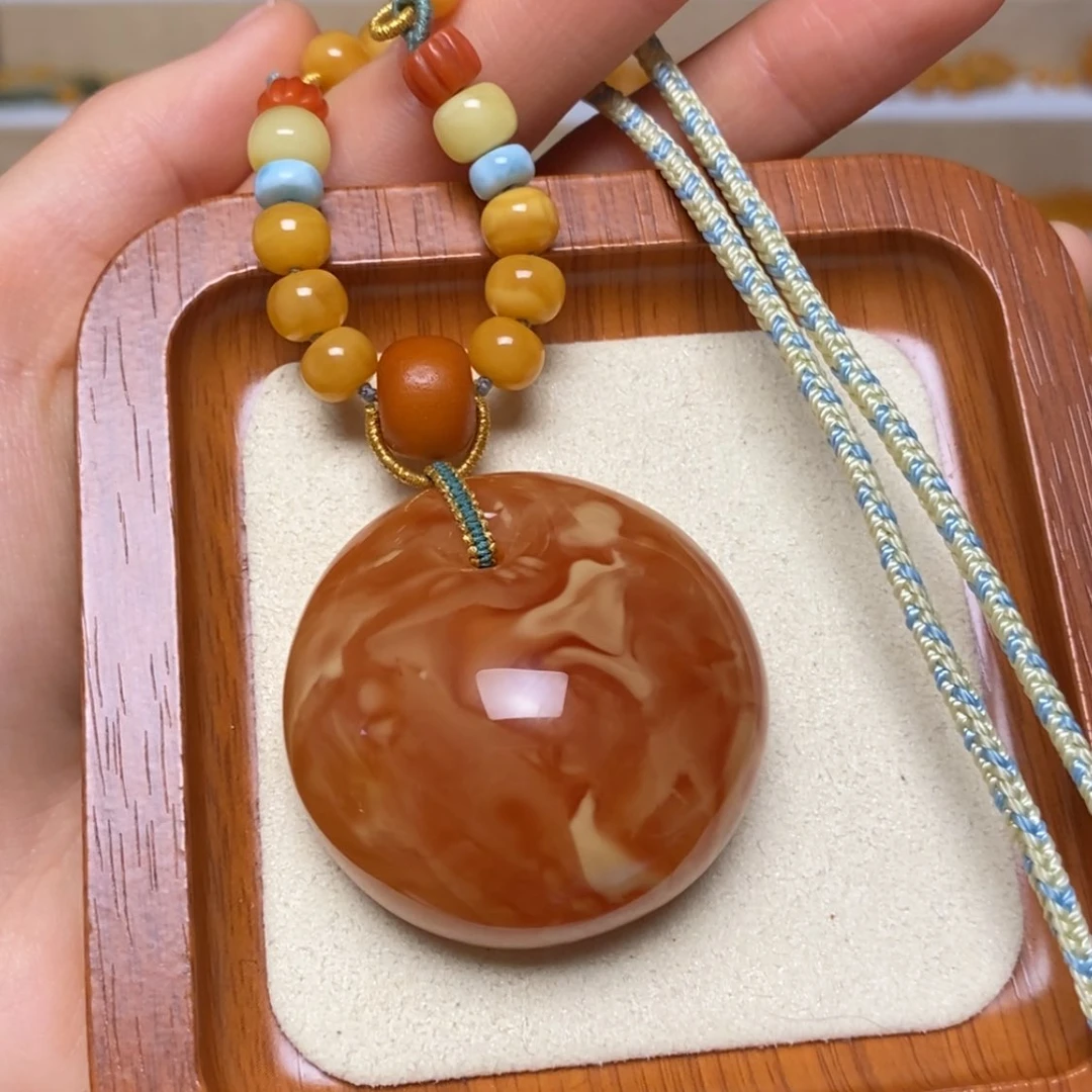 【闪购商品】未镶嵌颈饰蜜蜡项链